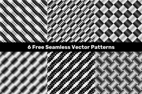 6 Free Seamless Square Patterns