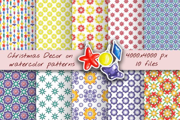 Christmas Decor on Watercolor Patterns: A Practical Guide for Designers and Crafters