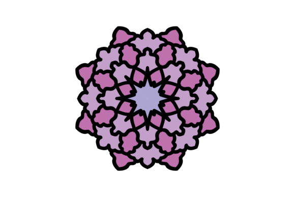 Mandala Patterns Cute Element: Versatile Digital Art for Creative Projects