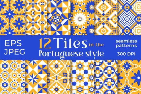 Portuguese Tile Patterns: Timeless Beauty Meets Modern Creative Demand