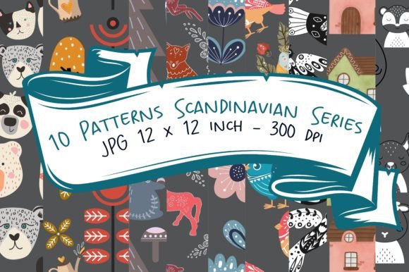 Scandinavian Simplicity, Digital Versatility: The Bundle Patterns Scandinavian Series