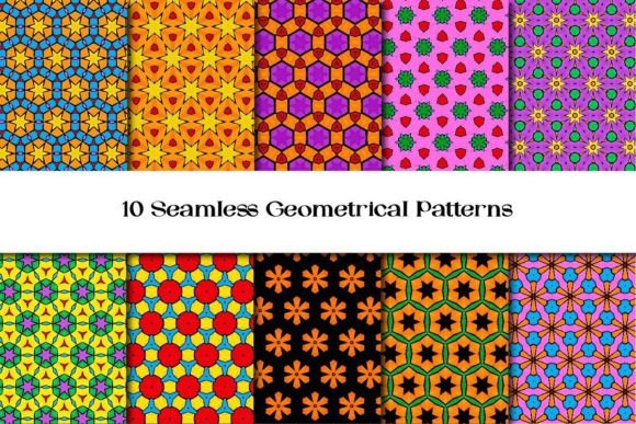 Seamless Geometrical Patterns Vol 3: Practical, High-Quality Design Assets for Real Projects